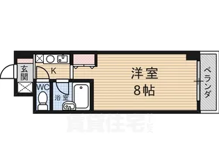 シャングリラダイヤモンドビルディング【3階】の間取り