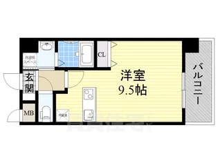 W.O.B.MIKUNI【4階】の間取り