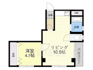 明徳ビル【2階】の間取り