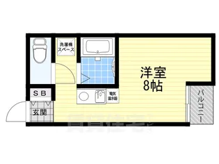 プラザ武庫川【3階】の間取り