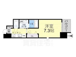 パルティール桜山【7階】の間取り