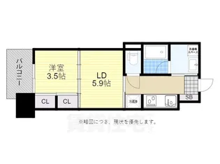 RJRプレシア百年橋【2階】の間取り