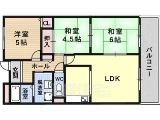 メゾン・ドゥ・ボヌール【1階】の間取り