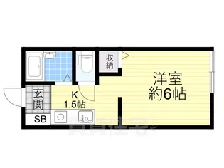 カマールM【1階】の間取り