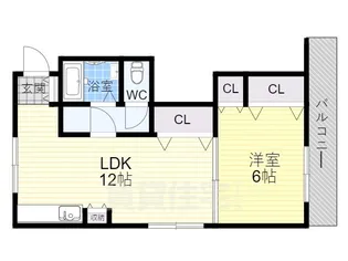 大旺第3マンション【3階】の間取り