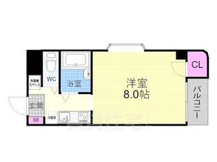 「サンリーベ・プラザ」【4階】の間取り