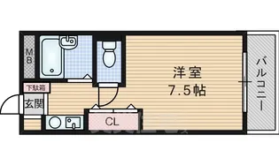 大阪府吹田市山手町3丁目【マンション】の間取り