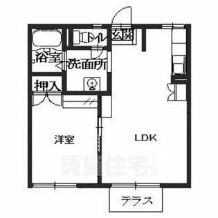 パールハイツ【1階】の間取り