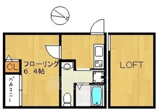 アプリコット【1階】の間取り