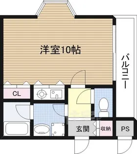 C-WING【10階】の間取り