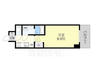 エスリード神戸グランドール【13階】の間取り