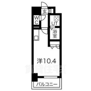 愛知県名古屋市中区橘1丁目【マンション】の間取り