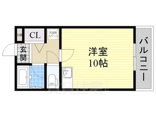 奈良県桜井市大字阿部【マンション】の間取り