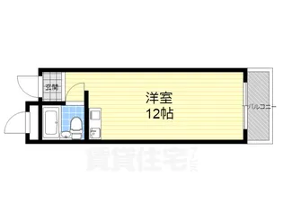 TOコーポ石山 B棟(管理変わった)【202号室】の間取り