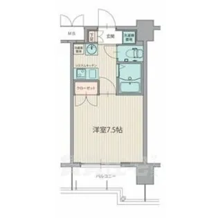 パルティール千種【7階】の間取り