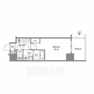 エスリード新栄マルス【12階】の間取り