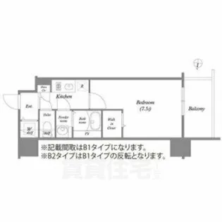 エスリード新栄マルス【6階】の間取り