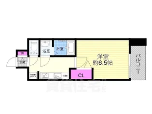 アドバンス大阪ヴェンティ 【13階】の間取り