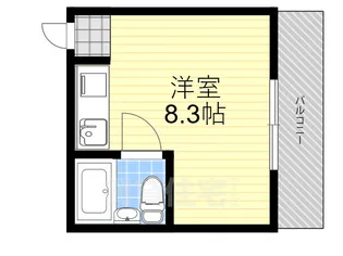 旭ヒカルビル【3階】の間取り