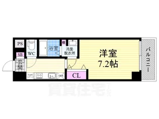 アクアプレイス京都洛南3【4階】の間取り