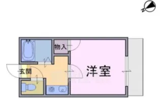 大和高田第21マンション【2階】の間取り