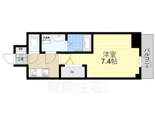 S-RESIDENCE千里丘【12階】の間取り
