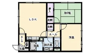 メゾン信貴【2階】の間取り