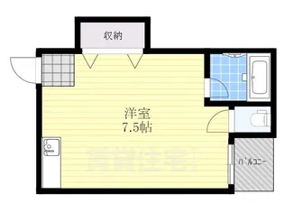 カルム土師の里【201号室】の間取り