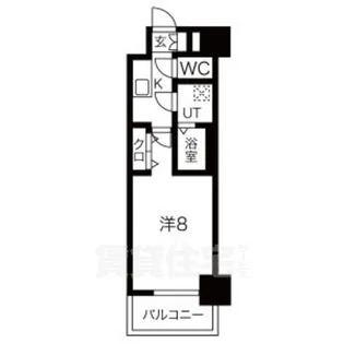 エスリード金山リュクス【5階】の間取り