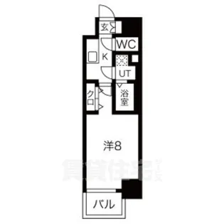 エスリード金山リュクス【12階】の間取り