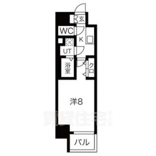 エスリード金山リュクス【13階】の間取り