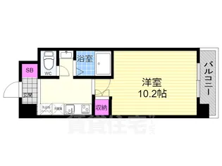 CASA SHIKO【4階】の間取り