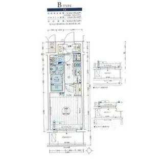エステムコート名古屋金山ミッドクロス【6階】の間取り