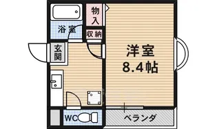ガーデン深草【3階】の間取り