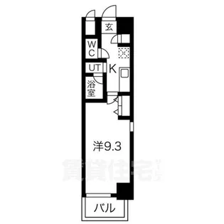 ディアレイシャス鶴舞公園【7階】の間取り