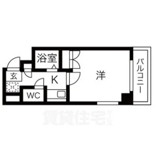 ルミナ新栄【3階】の間取り