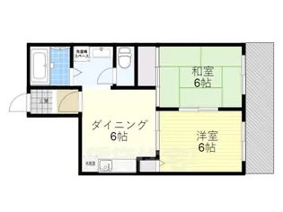 メゾンインペリアル大淀【11階】の間取り
