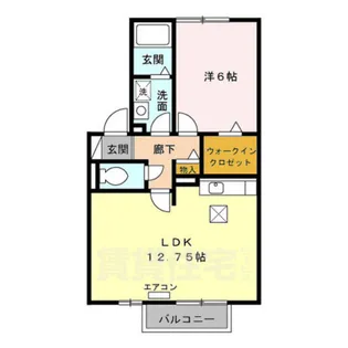 セジュール藤塚【1階】の間取り