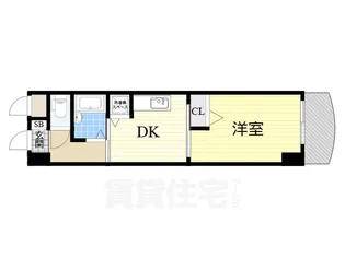 ノルデンハイム新大阪【9階】の間取り
