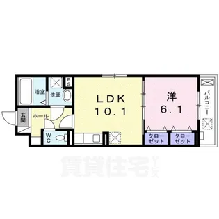 エスペシアル コーヨー【2階】の間取り
