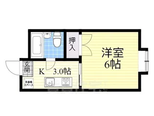 MKハイツ【2階】の間取り