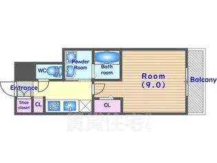 ストーリーズ うずまさ【5階】の間取り