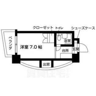 ジュネスコート桜山【2階】の間取り