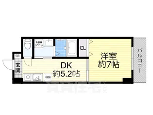 シビラ柴島【2階】の間取り