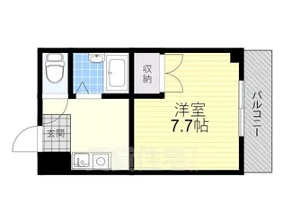大阪府豊中市螢池南町3丁目【マンション】の間取り