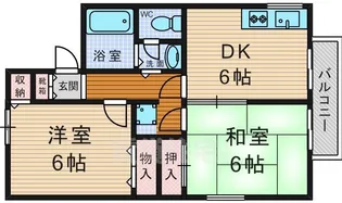 ロンゲビーテ【2階】の間取り