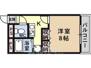 レオパレスソフィア【2階】の間取り