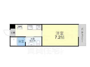 クレア ラ・クーオ【1階】の間取り