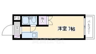 カーサ・ドマーニ【1階】の間取り