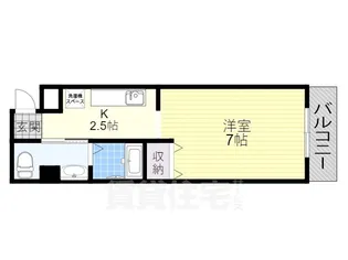 アートグレイス【2階】の間取り